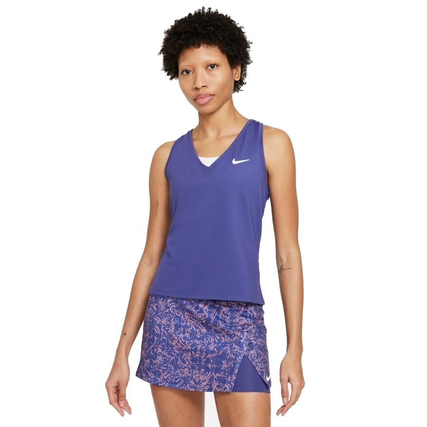 Se Nike Court Victory Tanktop Dame Dark Purple Dust hos Tennisshoppen.dk